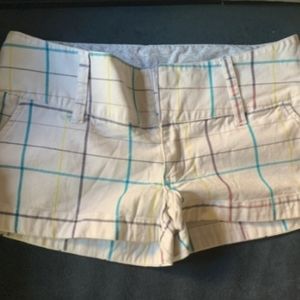 Hurley Plaid Shorts Size 3